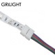 solderless 4 pin rgb led strip connector